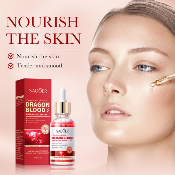 سرم لیفتینگ (ضد چروک قوی) قارچ گانودرما و خون اژدها سادور - 30ml