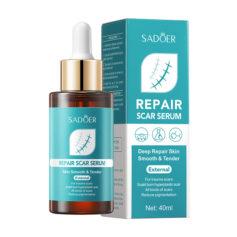 سرم ترمیم کننده رفع اسکار و جای زخم جوش سادور 40ml