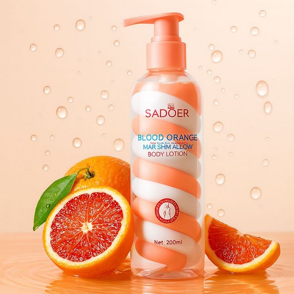 لوسیون بدن پرتقال خونی مدل Blood Orange سادور SADOER 200ml